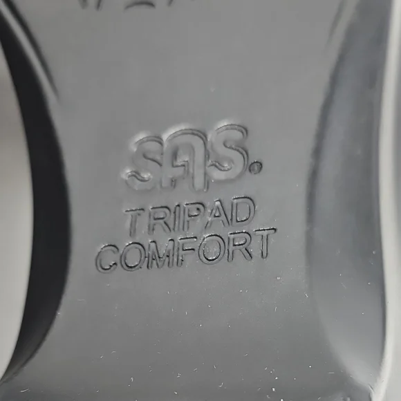 SAS Tripad Comfort Maria Leather Black Buckle Strap Round Toe Mary Jane Flat - Picture 13 of 16